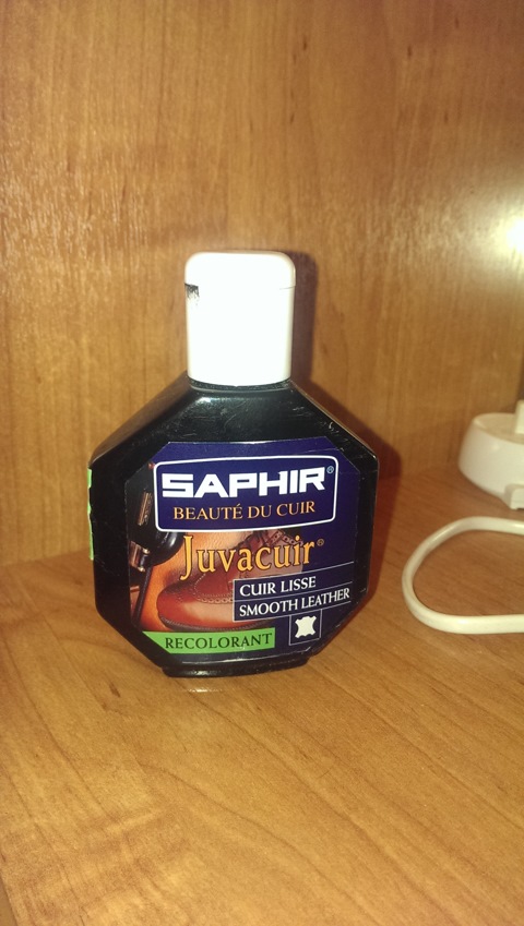 Краска для кожи SAPHIR Juvacuir 01 Шкода Октавия