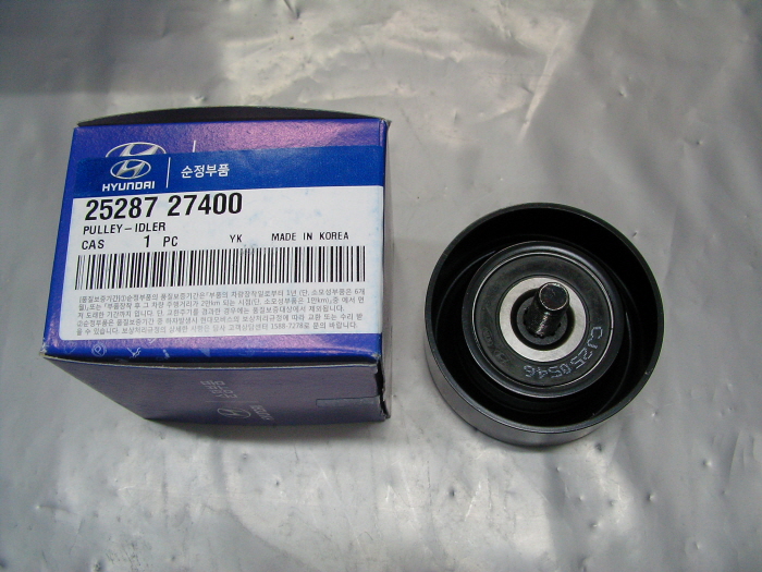 Промежуточный ролик ГРМ 25287-27400 на Hyundai Santa Fe CM 2006-2012