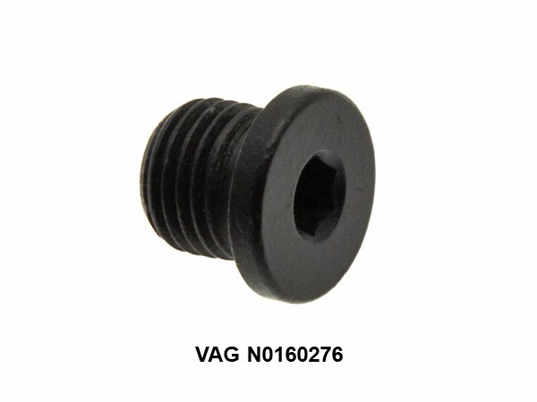 Пробка VAG N0160276 масляного поддона Skoda Rapid