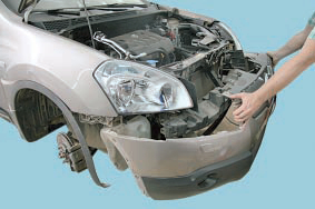 Снимаем бампер Nissan Qashqai