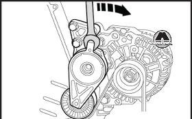 Натяжное устройство Skoda Rapid