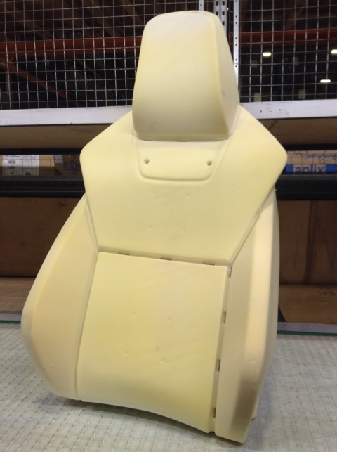 Пена Foam for sport backrest сидений Skoda Rapid