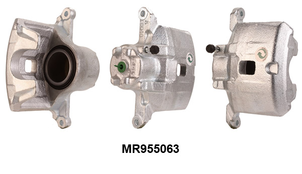 Американская версия MR955063 однопоршневой тормозной суппорт передний Mitsubishi Outlander I 2003 - 2008