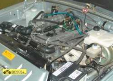 Подкапотное пространство ГАЗ 31105 "Волга"