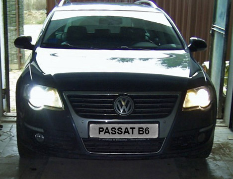 Слабый свет фар головного света Volkswagen Passat B6 2005-2010 