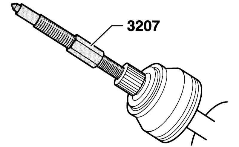 Нажимной винт для снятия шарнира с вала Audi A4 2 (B6)