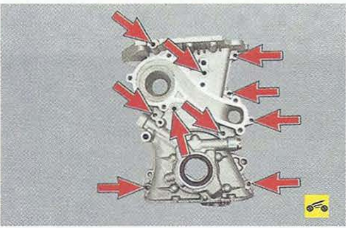 Замена цепи ГРМ на QG18 P12 МКПП (Nissan Primera)