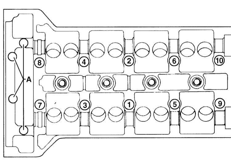 Крепления головки цилиндров Mercedes Benz W203