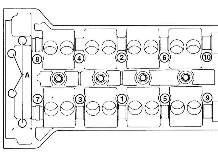 Крепления головки цилиндров Mercedes Benz W203