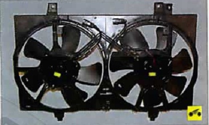 Электровентиляторы системы охлаждения Nissan Almera Classic