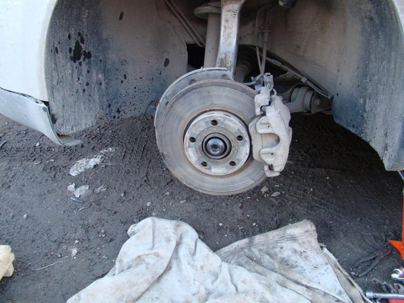 Установка в обратном порядке Audi A4