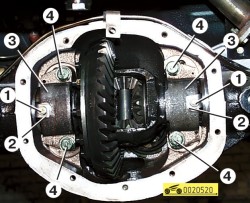Снимаем крышки подшипников ГАЗ 31105 Волга