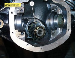 Снимите ведущую шестерню ГАЗ 31105 Волга