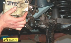 Отведите поворотный кулак в сборе со ступицей ГАЗ 31105 Волга