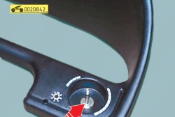 ЦПС со снятой ручкой ГАЗ 31105 Волга