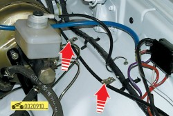 Ослабьте тягу замка ГАЗ 31105 Волга