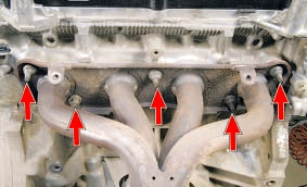 Гайки крепления катколлектора Nissan Qashqai