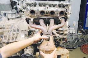 Катколлектор Nissan Qashqai