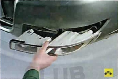 снятие заднего бампера альмера g15