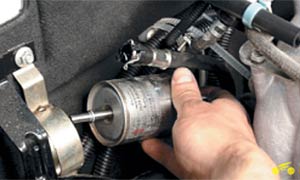 Замена топливного фильтра Chevrolet Niva до 2006 года