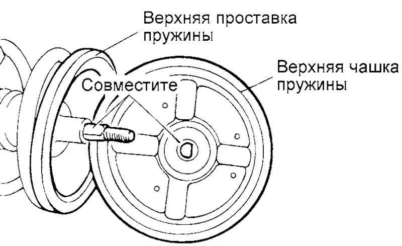 Чашка пружины Hyundai Matrix