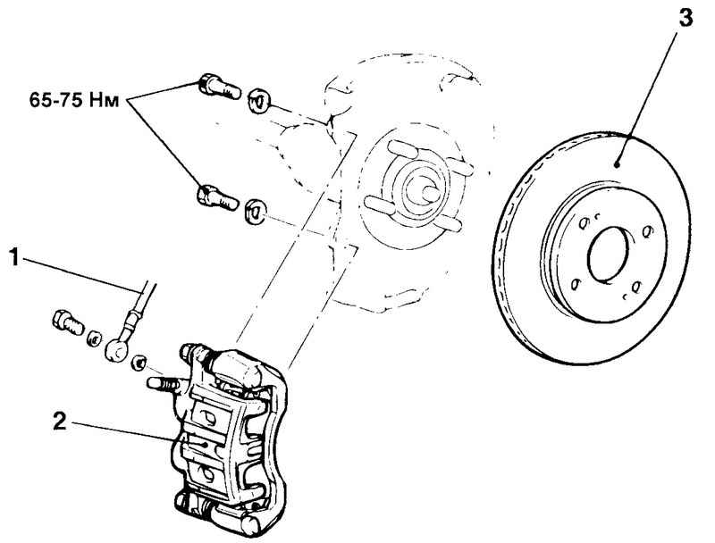 Дисковый тормоз Hyundai Matrix