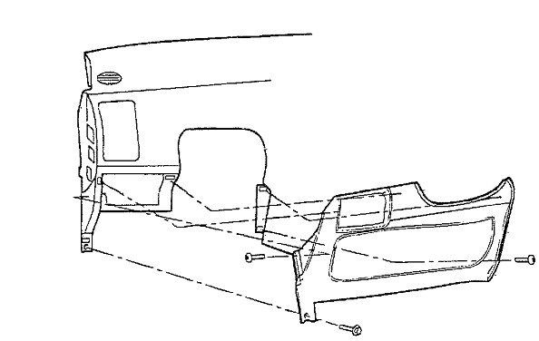 Полка панели Hyundai Matrix