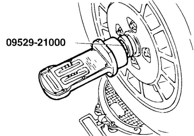 Инструмент 09529-21000 Hyundai Matrix