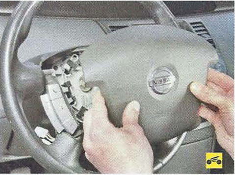 Разбираем руль Nissan Primera