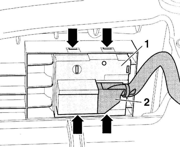 Двухклавишный выключатель стеклоподъёмника Audi A4 (B6)