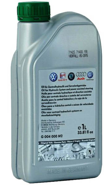 Жидкость VAG Power Steering Fluid G004 для ГУР автомобиля Skoda Fabia I