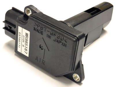 Датчик массового расхода воздуха MR985187 в сборе с уплотнительным кольцом двигателя Mitsubishi Outlander XL