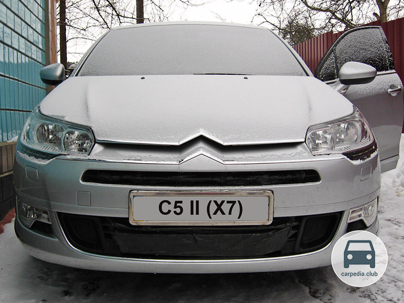 Передние блок-фары автомобиля Citroen C5 II