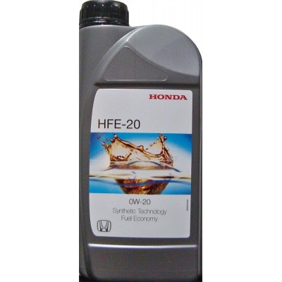 Масло моторное синтетическое Honda HFE-20 0W20 - 08232P99A30HE