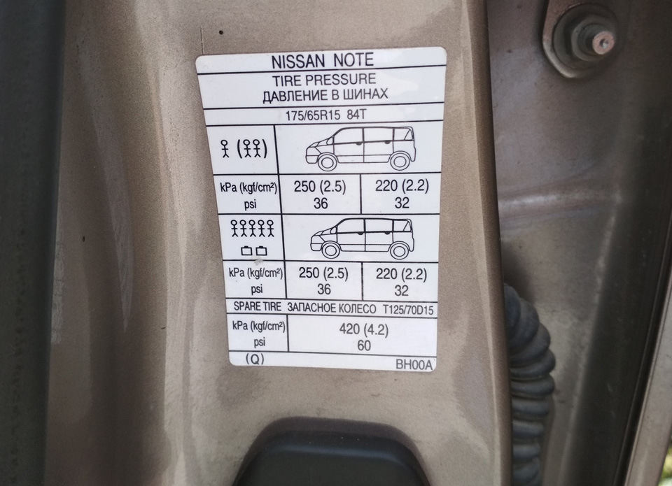 Проверка и регулировка света фар на Nissan Note 2004 - 2012