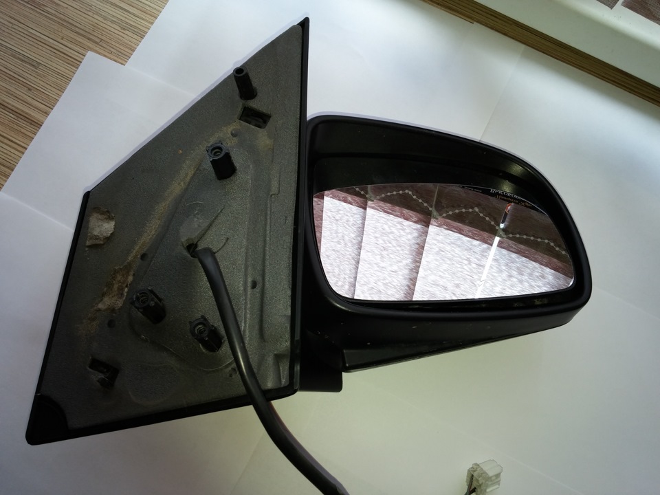 Снятие наружного зеркала Nissan Note 2004 - 2012