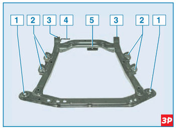 Подрамник Lada Largus