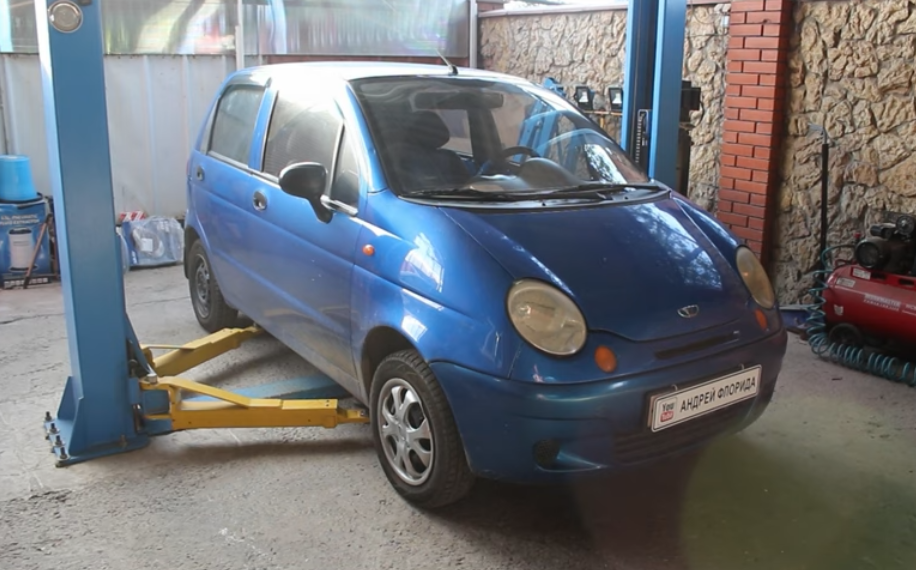 Замена датчика скорости на Daewoo Matiz (ошибка P0501)