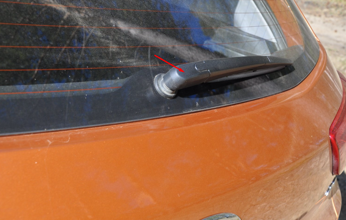 Снятие заднего рычага стеклоочистителя Hyundai Creta