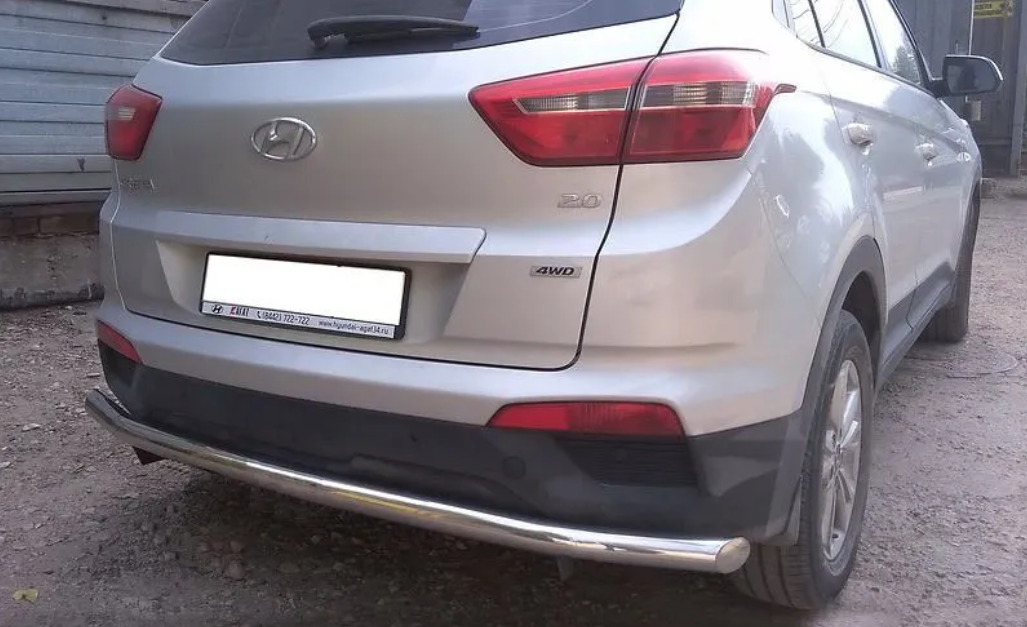Снятие плафона и замена лампочки освещения багажника Hyundai Creta