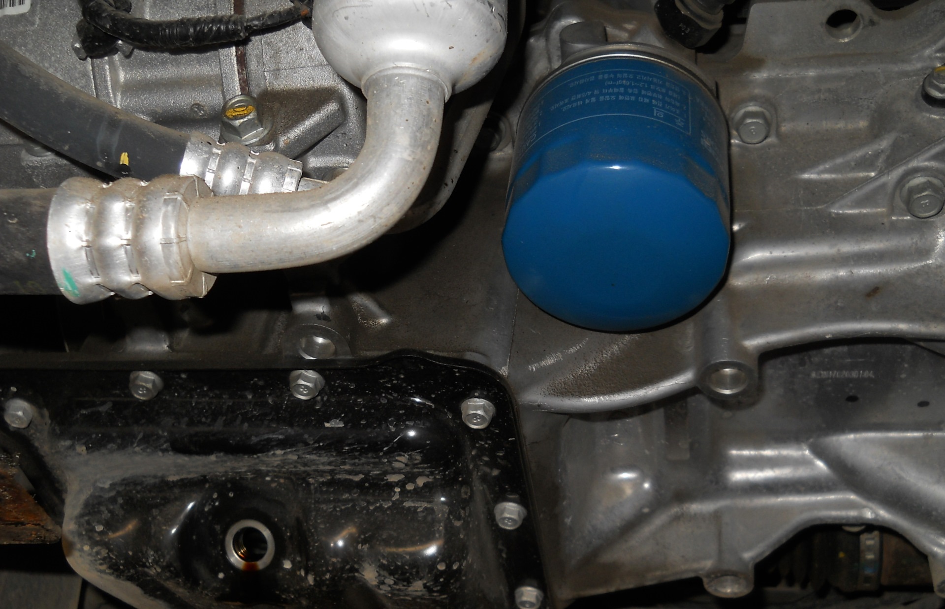Замена моторного масла и масляного фильтра Hyundai Creta