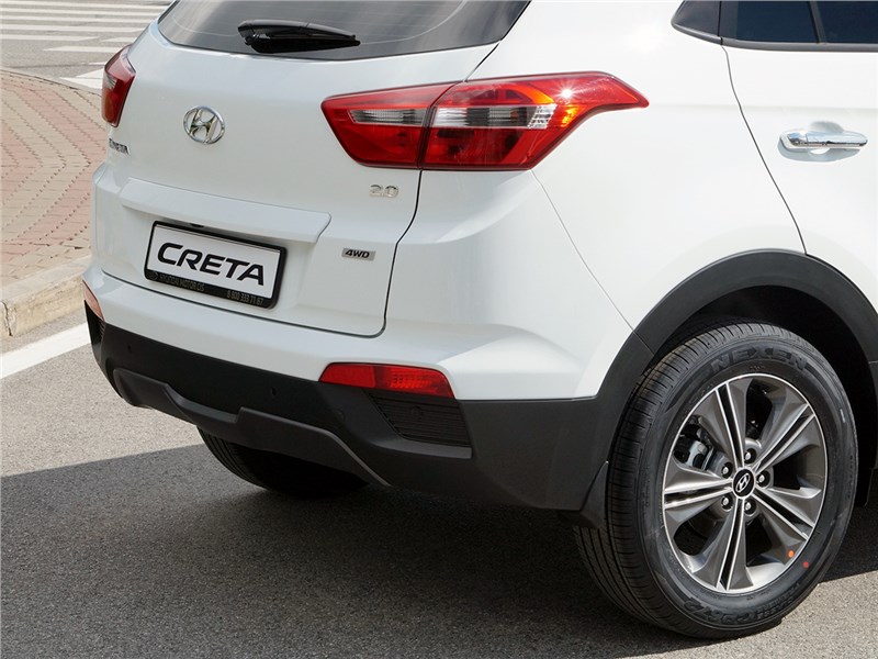 Извлечение запасного колеса Hyundai Creta и комплекта инструментов