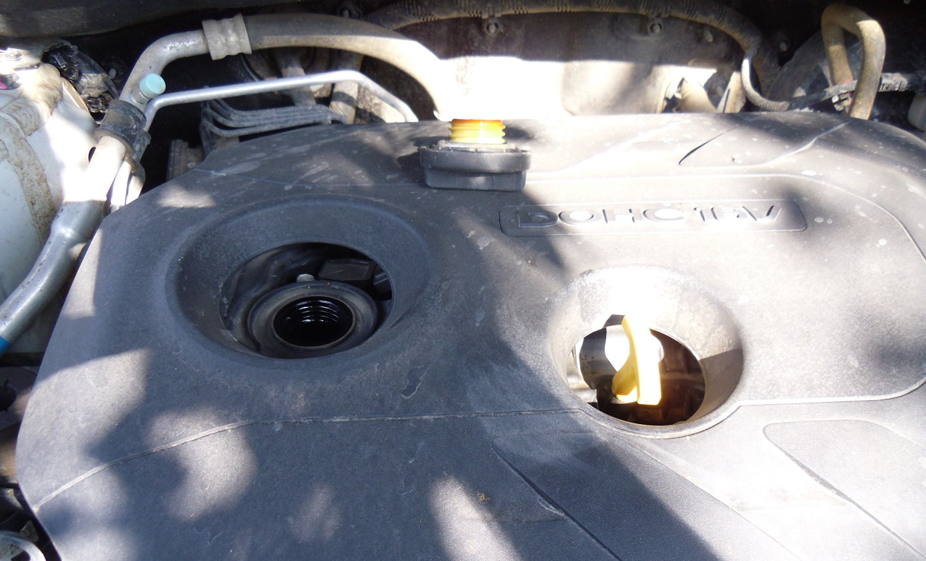 Проверка расхода масла в двигателе Hyundai Creta
