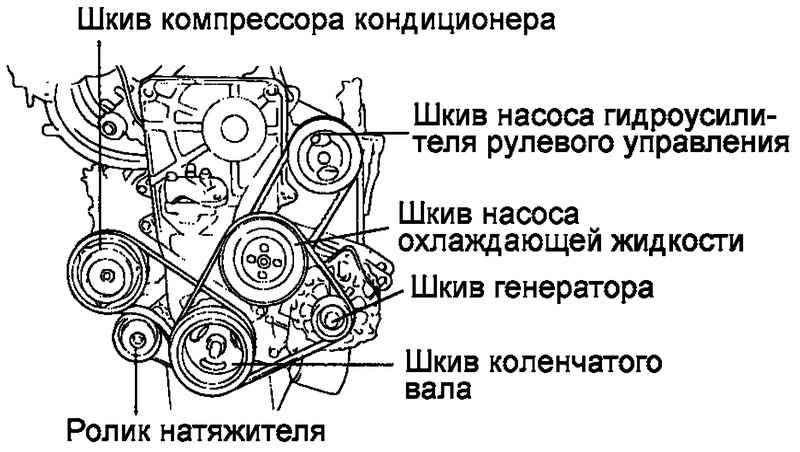 Ремень ГРМ Hyundai Matrix