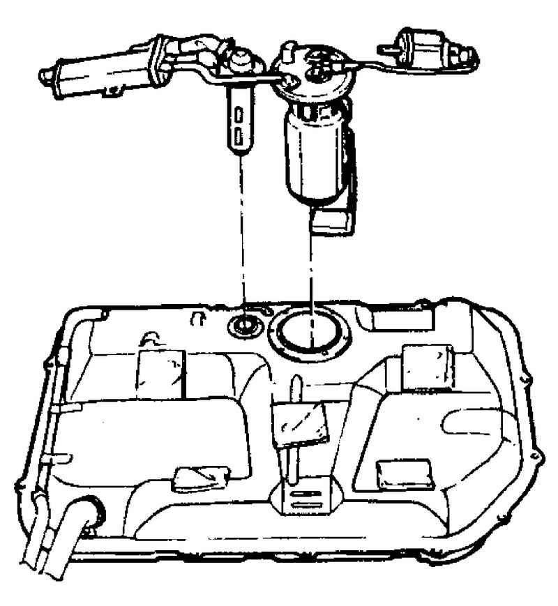 Датчик топлива Hyundai Matrix