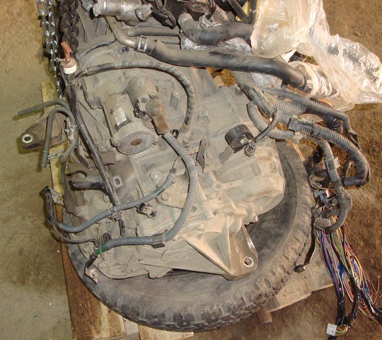 Cнимаем проводку с АКПП Toyota Camry 