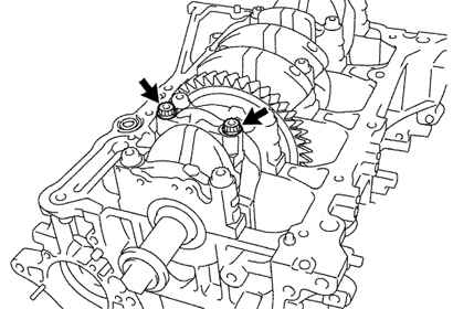 Болты крепления крышки шатуна Toyota Camry 