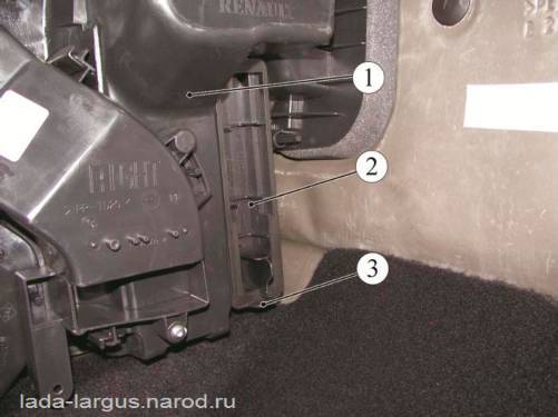 Фильтр салона Lada Largus