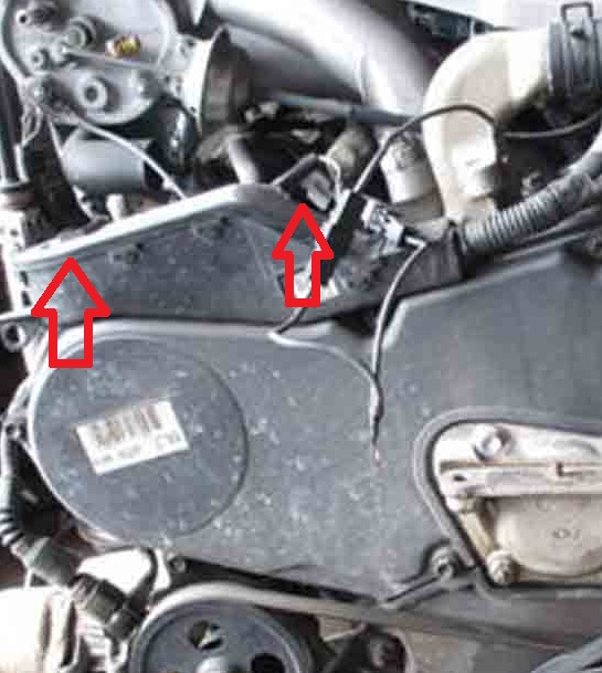Снятие крышки 2 ремня ГРМ Toyota Camry 