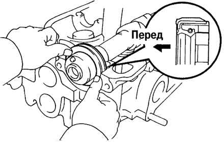 Установка сальника на распределительный вал Toyota Camry 